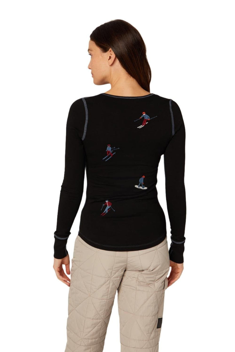 Alp-N-Rock Long Sleeve Top Women's Slope II Henley