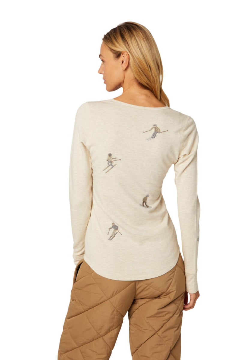 Alp-N-Rock Long Sleeve Top Women's Slope II Henley