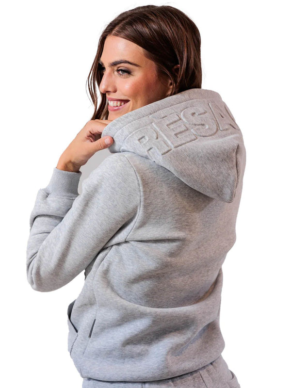 Women's Embossed Hoodie Apres Actif