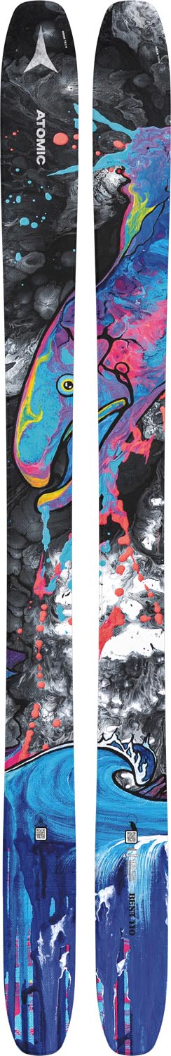 Atomic SKI - Skis Atomic *24W* N BENT 110 BLACK/Multicolor