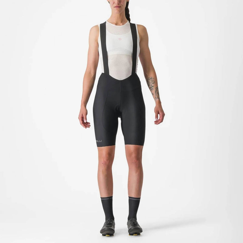 Castelli CLOTHING - Bike - Bib Castelli *24S*  Espresso W Dt Bibshort