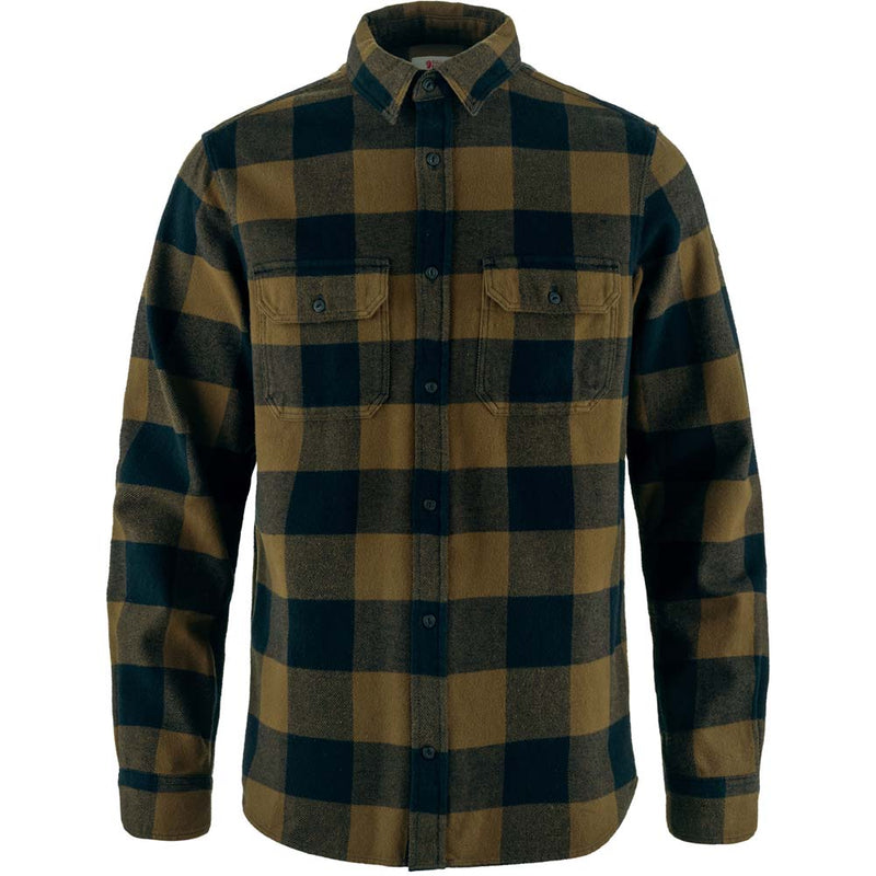 Fjall Raven Button Down Men's Övik Heavy Flannel Shirt