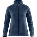 Women's Övik Fleece Zip Sweater Fjall Raven