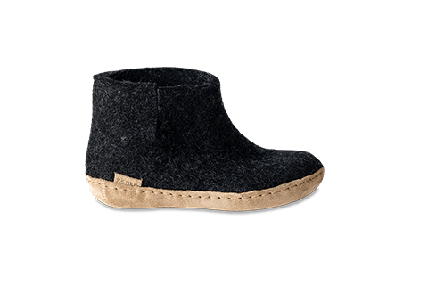 Glerup Slippers Junior Boot Leather