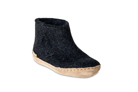 Glerup Slippers Junior Boot Leather