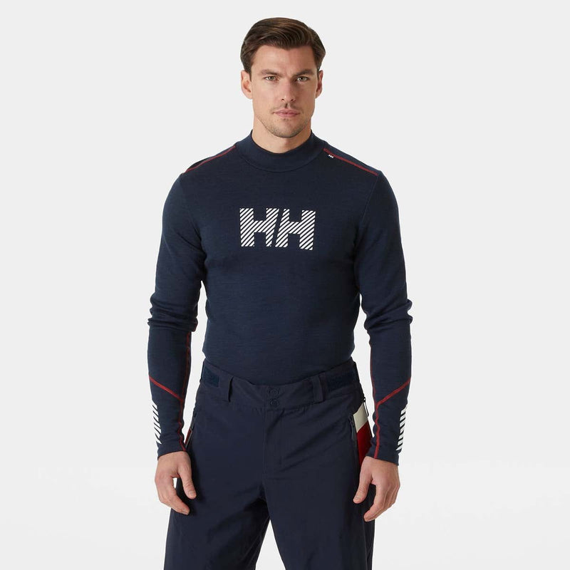 Helly Hansen CLOTHING - Men - Baselayer - Top Helly Hansen *24W*  Lifa Merino Midw Logo