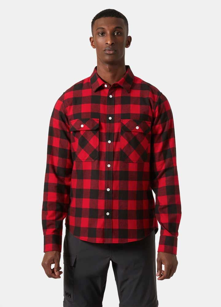 Helly Hansen Button Down Men's Lokka Flannel LS Shirt