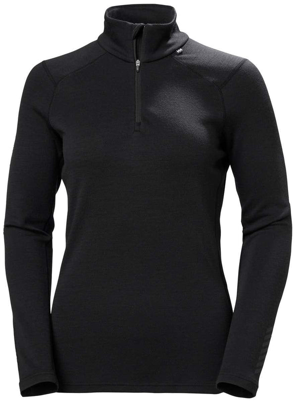 Helly Hansen Base Layer Tops Women's Lifa Merino Midweight 1/2 Zip