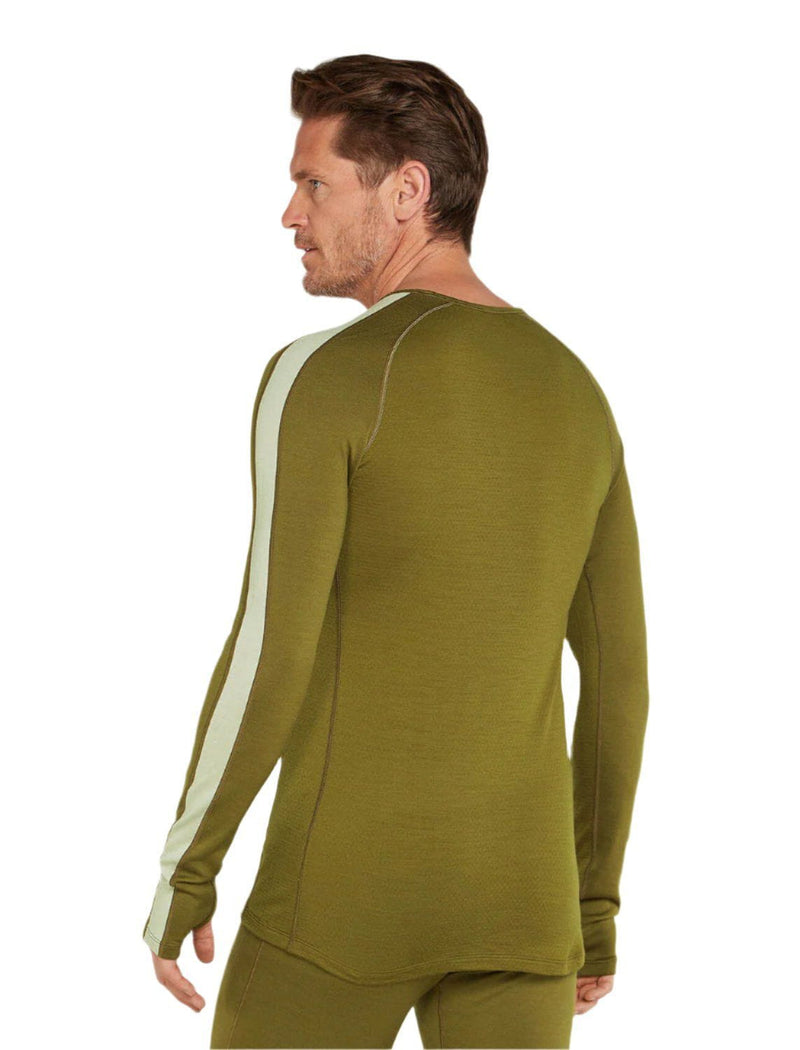 Icebreaker Base Layer Bottom Men's 260 ZoneKnit Long Sleeve Crewe