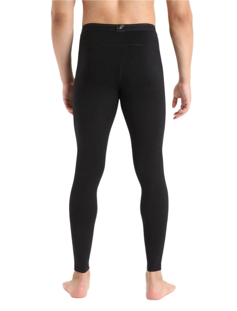 Icebreaker Base Layer Bottom Men's Merino 200 Oasis Leggings With Fly