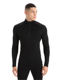 Icebreaker Base Layer Tops Men's Merino 260 Tech LS Half Zip