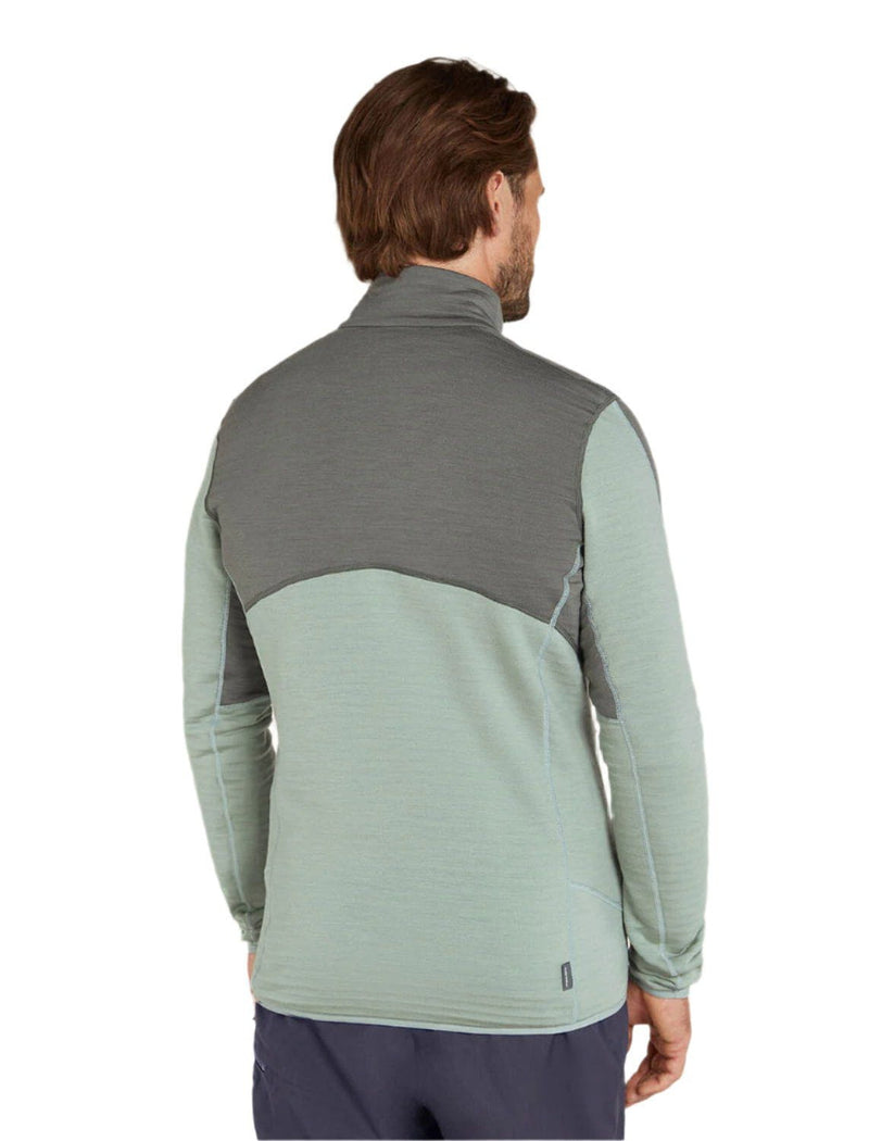 Icebreaker Full Zip Fleece Men's Merino 400 RealFleece Descender