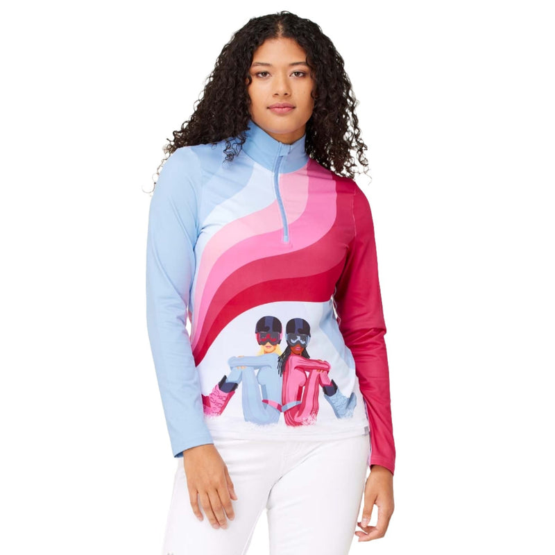 Krimson Klover Pullover Women's Ski Disco Top