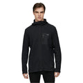 LE BENT Full Zip Fleece Men's Sentinel Midweight Waffle Knit Zip Hoody