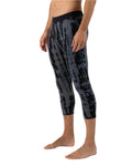 Mons Royale Base Layer Bottom Mons Royale *24W* Men's Cascade Merino Flex 200 3/4 Legging Garment Dyed