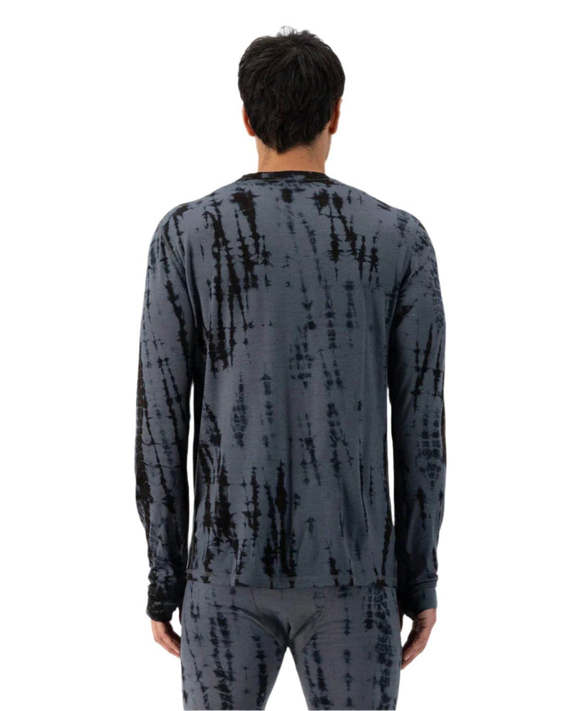 Mons Royale Base Layer Tops Mons Royale *24W* Mens Cascade Merino Flex 200 LS Garment Dyed