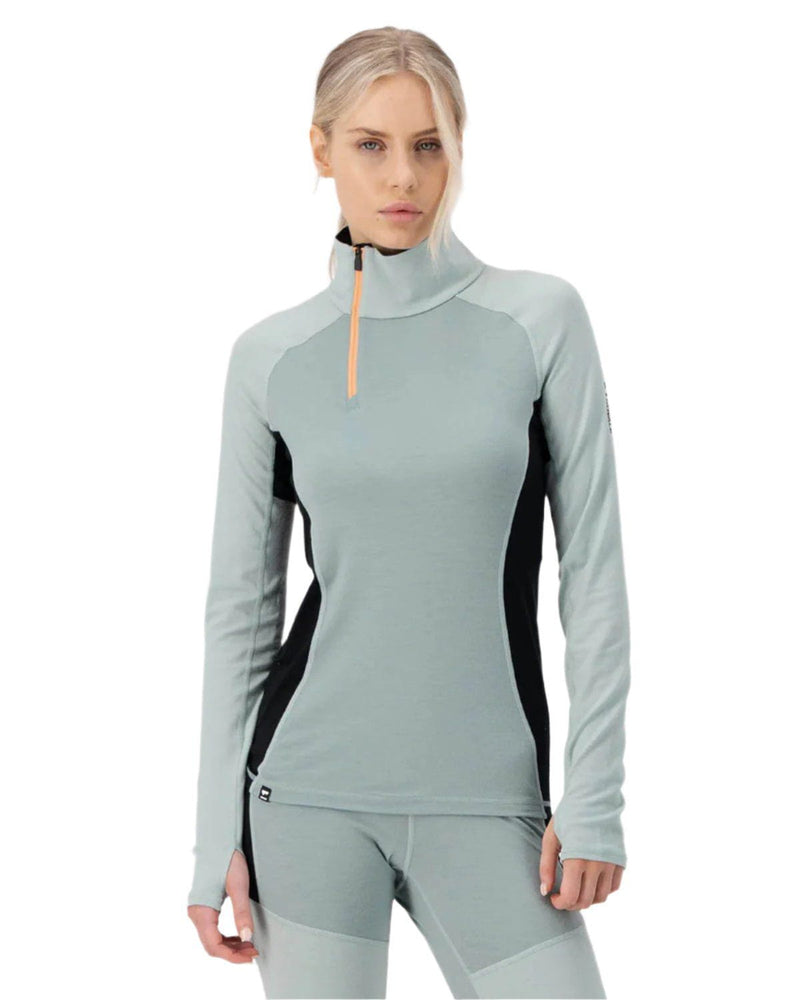 Mons Royale Base Layer Tops Mons Royale *24W* Womens Olympus Half Zip