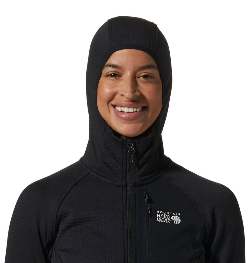 Mountain Hardwear CLOTHING - Women - Outerwear - Jacket Mountain Hardwear *24W* Women's Polartec Power Grid Full Zip Hoody