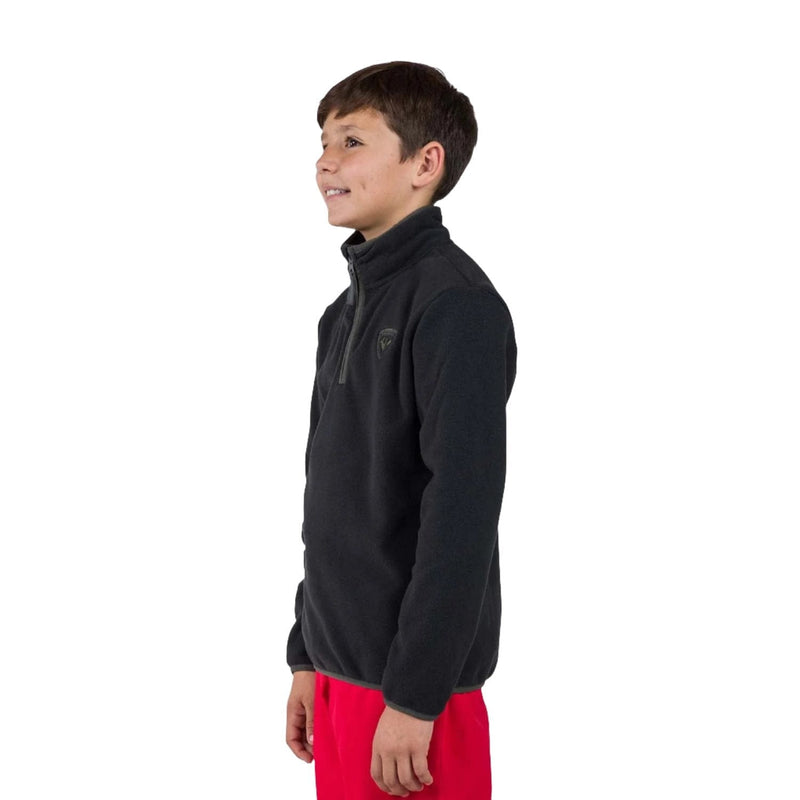 Rossignol Fleece Pullover Kid's Unisex Junior Strawpile Fleece Half Zip