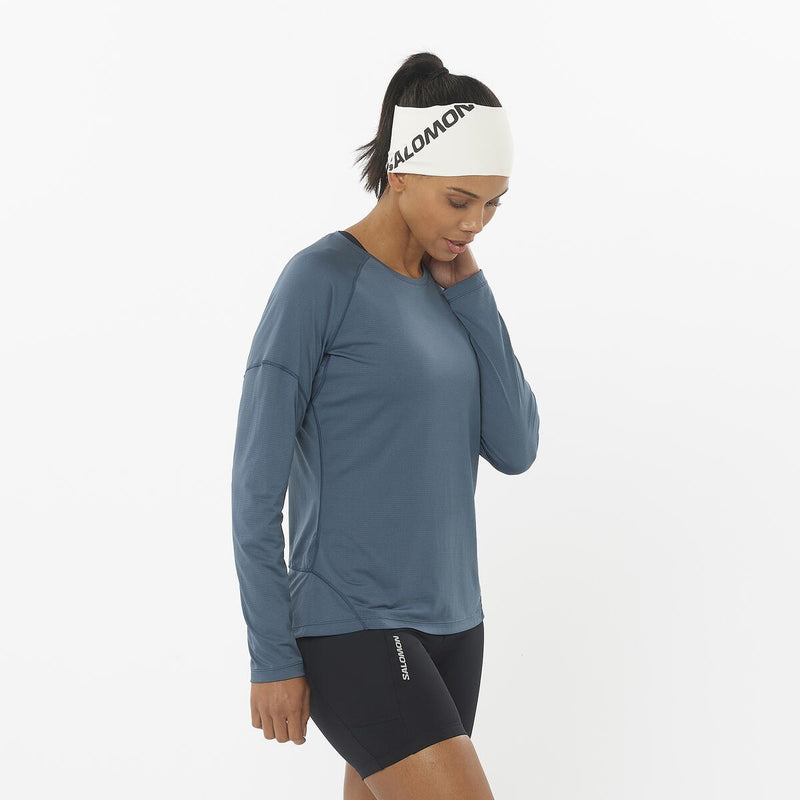 Salomon CLOTHING - Women - Apparel - Top Salomon *24W* Cross Run LS Tee W