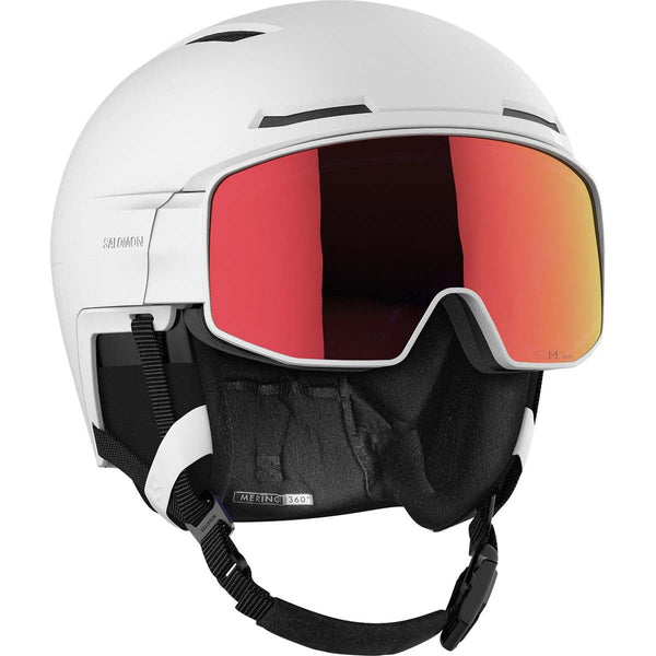 Salomon SKI - Helmets Salomon *24W*  Helmet Drive Prime Sigphoto Mips White