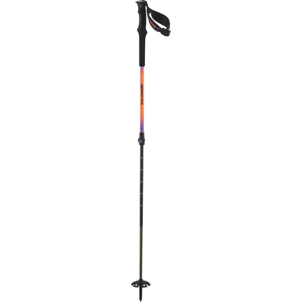 Salomon SKI - Poles Salomon *24W*  POLES QST CARBON S3 Lilac Neon Orang