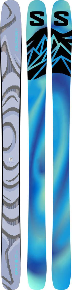 Salomon SKI - Skis Salomon *25W* QST 100 - Cosmic Sky