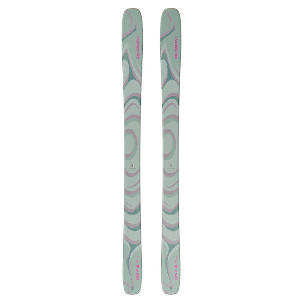 Salomon SKI - Skis Salomon *25W* QST 100 - Iceberg Green