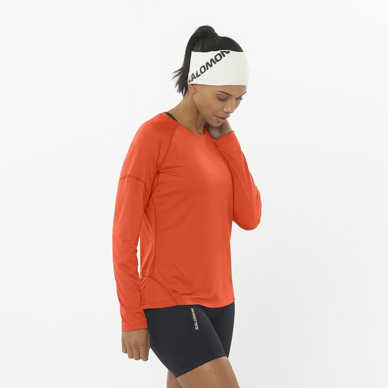 Salomon Long Sleeve Top Women's Cross Run Long Sleeve Tee