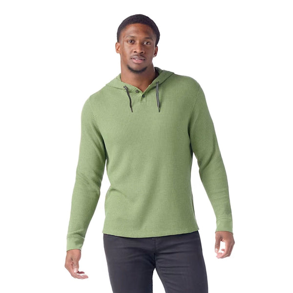 Smartwool CLOTHING - Men - Apparel - Top Smartwool *24W* Men's Waffle Henley Hood