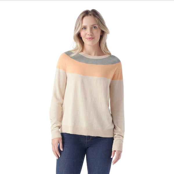 Smartwool CLOTHING - Women - Apparel - Top Smartwool *24W* Women's Edgewood Colorblock Crew