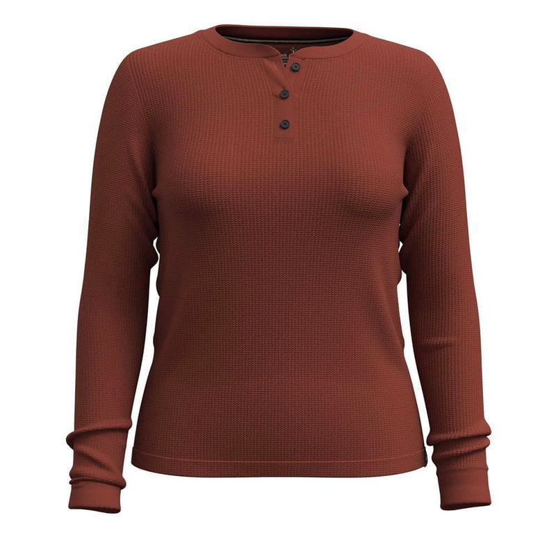 Smartwool CLOTHING - Women - Apparel - Top Smartwool *24W* Women's Waffle LS Henley