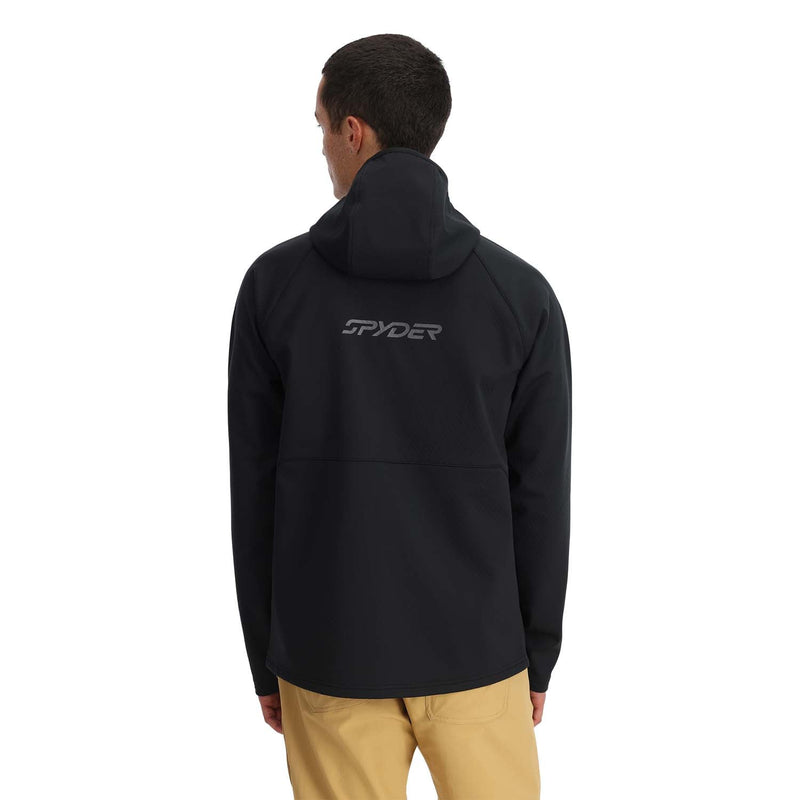 Spyder CLOTHING - Men - Apparel - Top Spyder *24W* Men's  Gridweb Shellfleece Hoodie