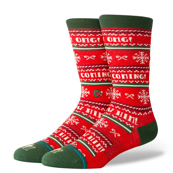 Stance Socks Elf x Stance I Know Him Crew Socks