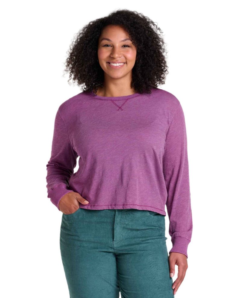 TOAD Long Sleeve Top Women's Boundless Jersey Long Sleeve Tee