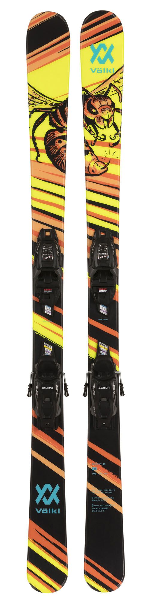 Volkl SKI - Skis Volkl *23W*  REVOLT JUNIOR WASP VMOTION - KIT